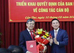 Phó chủ tịch thường trực Hậu Giang làm phó bí thư Thành ủy Cần Thơ