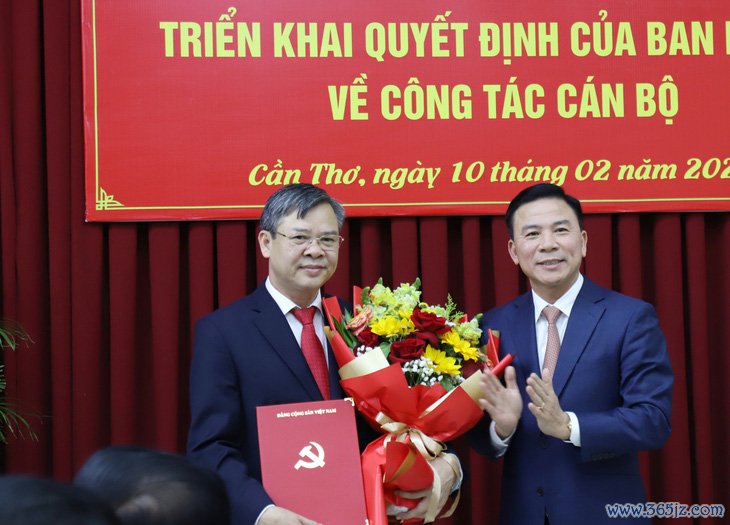 Phó chủ tịch thường trực UBND tỉnh Hậu Giang làm phó bí thư Thành ủy Bạc Liêu - Ảnh 1.